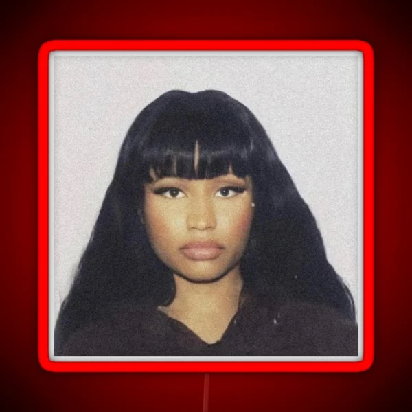 Nicki Minaj Mugshot Led RGB Neon Sign