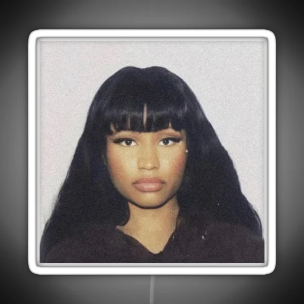 Nicki Minaj Mugshot Led RGB Neon Sign