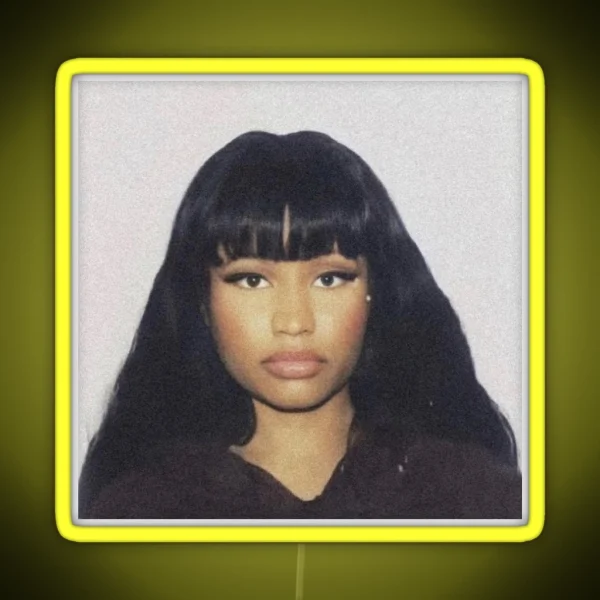 Nicki Minaj Mugshot Led RGB Neon Sign