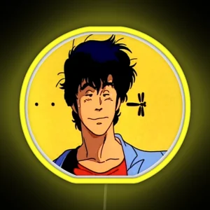 Nicky Larson City Hunter Alias Ryo Saeba RGB Neon Sign