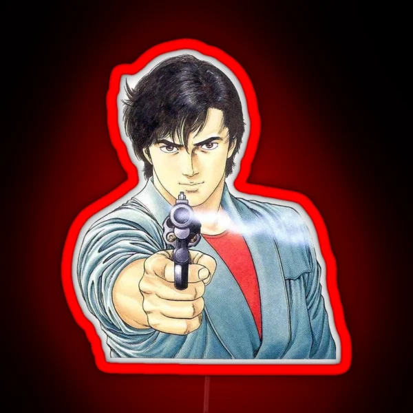 Nicky Larson City Hunter RGB Neon Sign