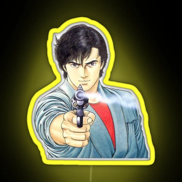 Nicky Larson City Hunter RGB Neon Sign