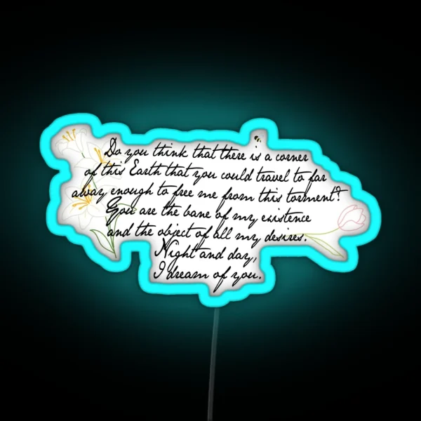 Night And Day I Dream Of You RGB Neon Sign