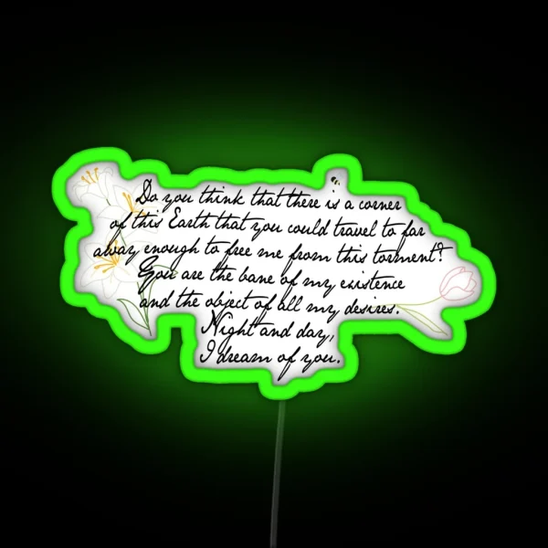 Night And Day I Dream Of You RGB Neon Sign
