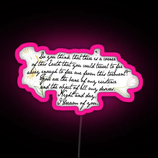 Night And Day I Dream Of You RGB Neon Sign