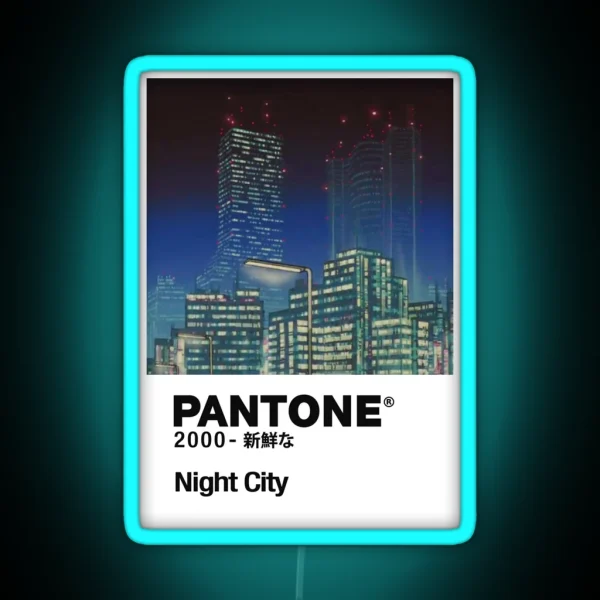 Night City Freshly 2000 RGB Neon Sign