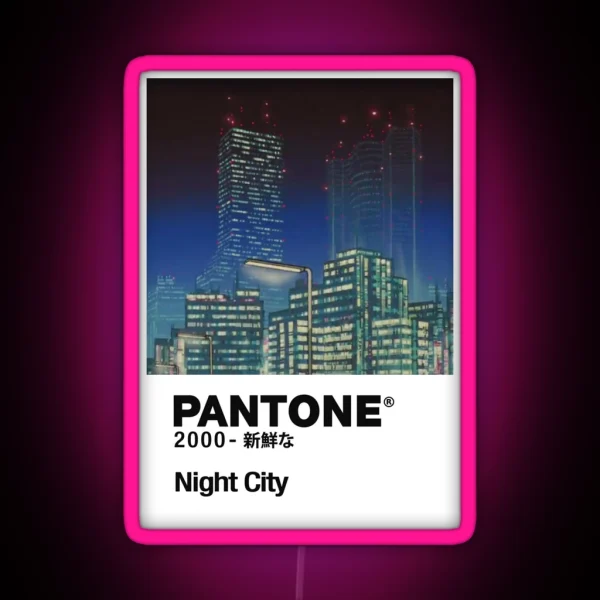 Night City Freshly 2000 RGB Neon Sign