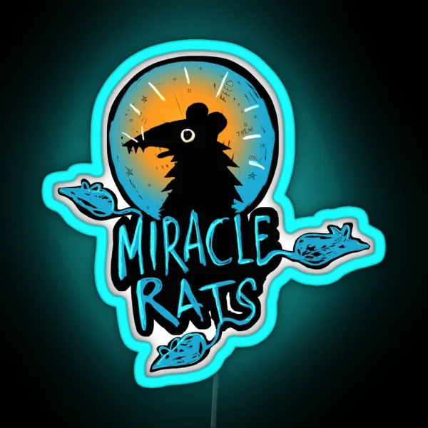 Night In The Woods Miracle Rats RGB Neon Sign