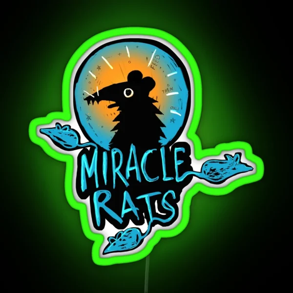 Night In The Woods Miracle Rats RGB Neon Sign