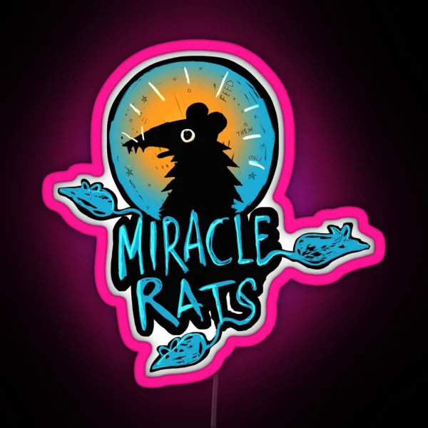 Night In The Woods Miracle Rats RGB Neon Sign