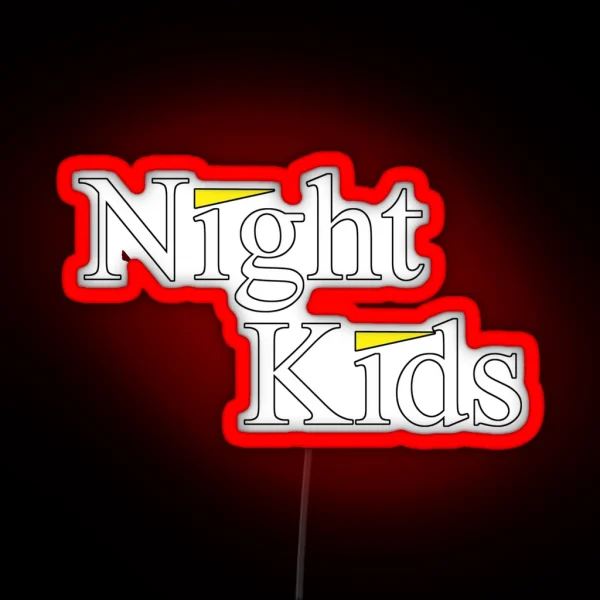 Night Kids RGB Neon Sign