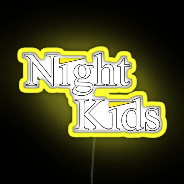 Night Kids RGB Neon Sign