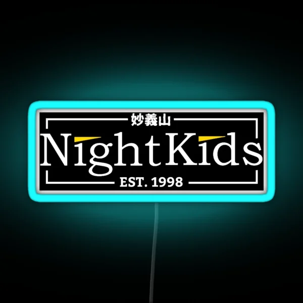 Night Kids RGB Neon Sign