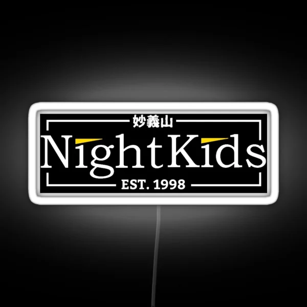 Night Kids RGB Neon Sign