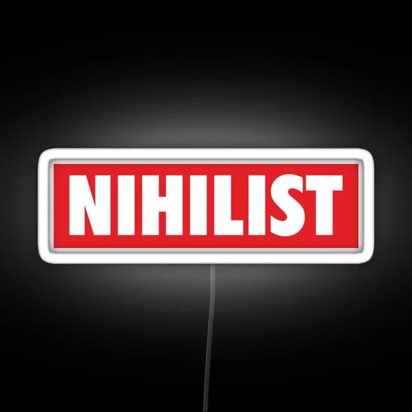 Nihilist RGB Neon Sign