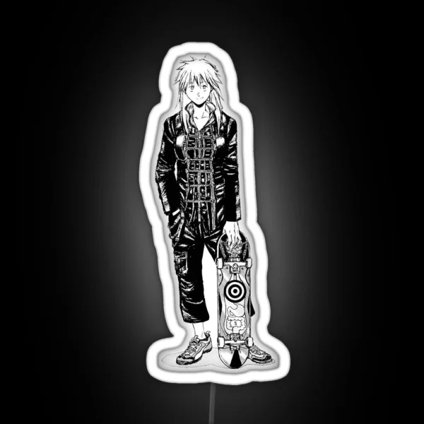 Nikaido Skate Design V2 RGB Neon Sign