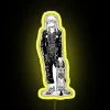 Nikaido Skate Design V2 RGB Neon Sign 70367 Yellow