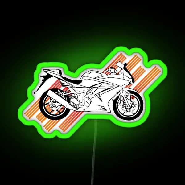Ninja 250 RGB Neon Sign
