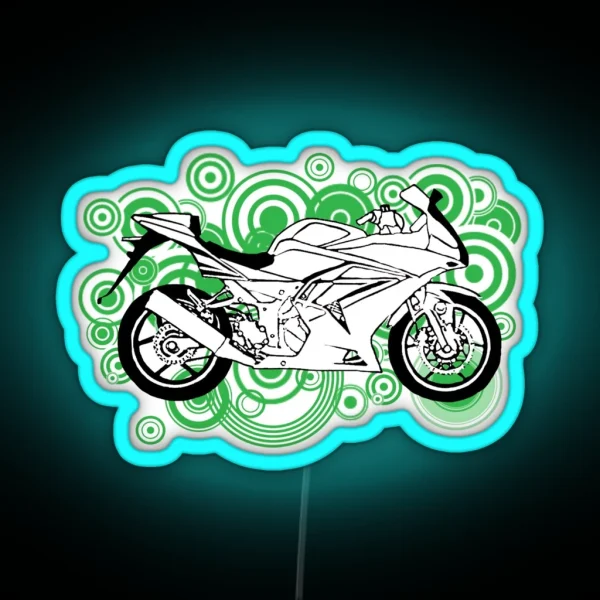 Ninja 250 RGB Neon Sign