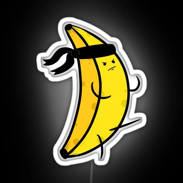 Ninja Banana RGB Neon Sign