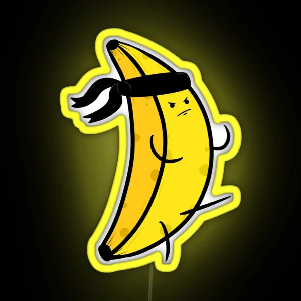 Ninja Banana RGB Neon Sign