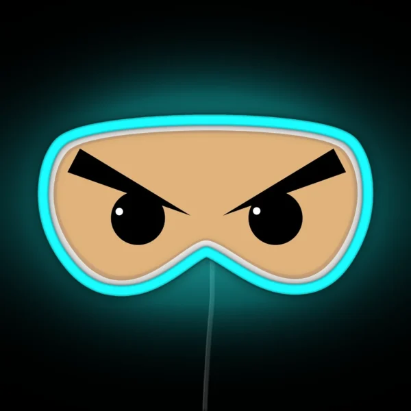 Ninja Eyes RGB Neon Sign