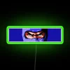 Ninja Gaiden Ryu Hayabusa RGB Neon Sign in Green
