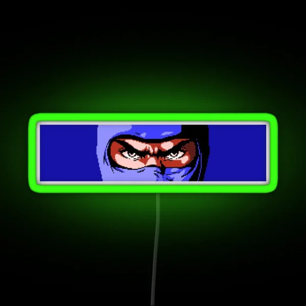 Ninja Gaiden Ryu Hayabusa RGB Neon Sign