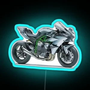 Ninja H2R Hiperbike RGB Neon Sign