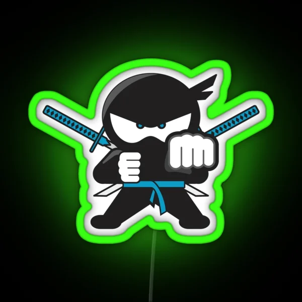 Ninja Punch RGB Neon Sign
