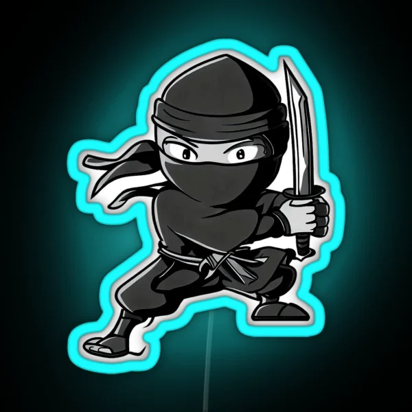 Ninja RGB Neon Sign