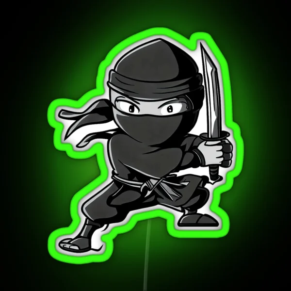 Ninja RGB Neon Sign