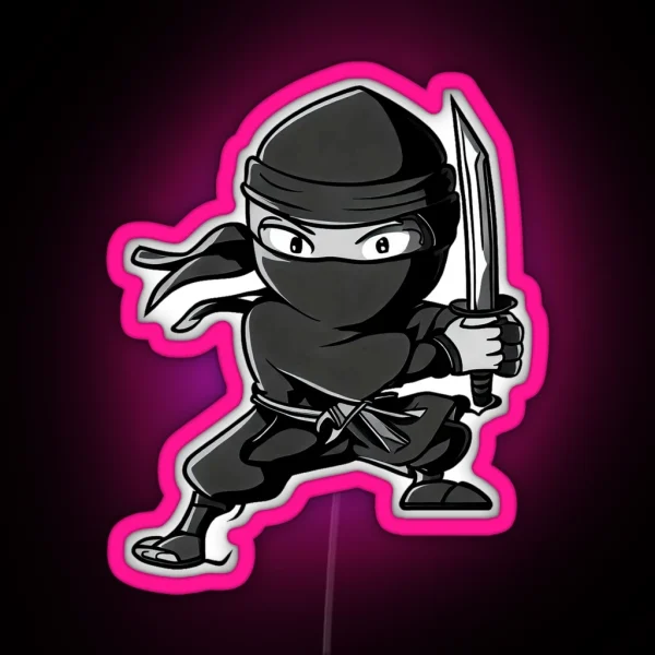 Ninja RGB Neon Sign