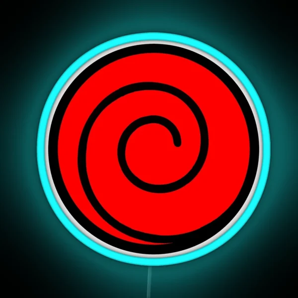 Ninja Spiral RGB Neon Sign