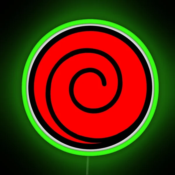 Ninja Spiral RGB Neon Sign