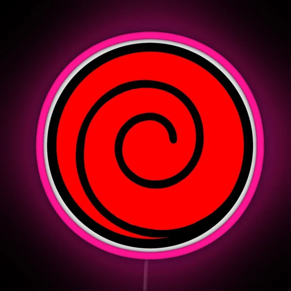 Ninja Spiral RGB Neon Sign