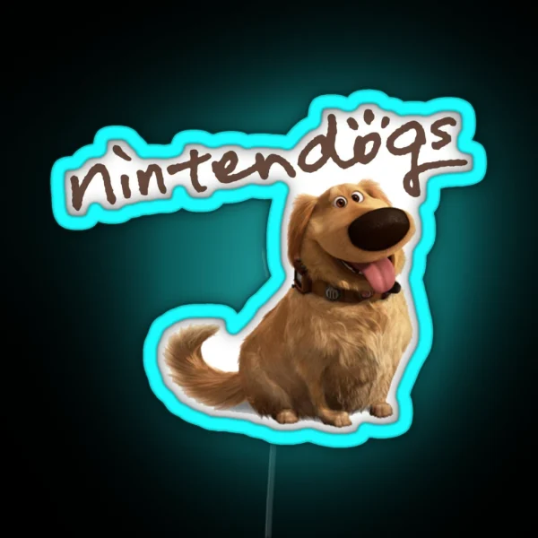 Nintendogs Dug RGB Neon Sign