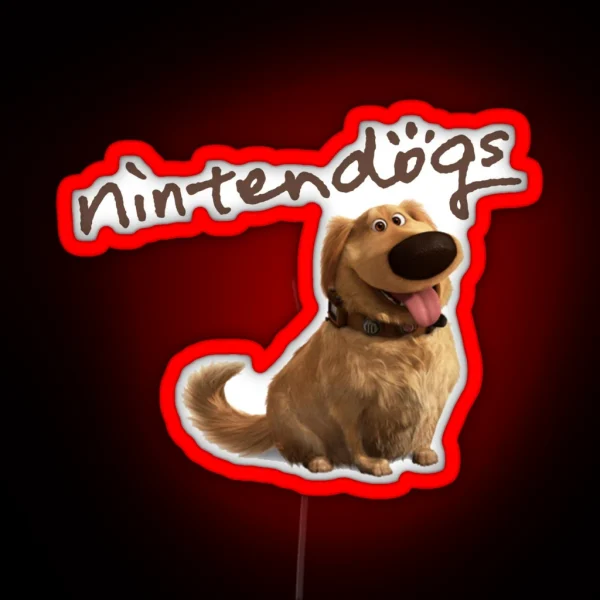 Nintendogs Dug RGB Neon Sign