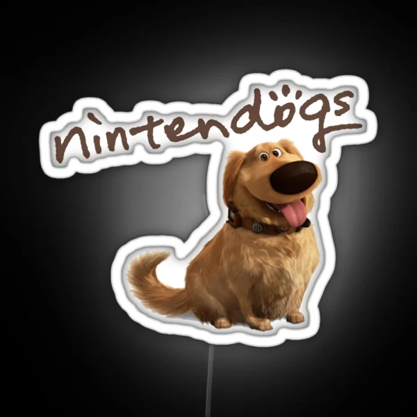 Nintendogs Dug RGB Neon Sign