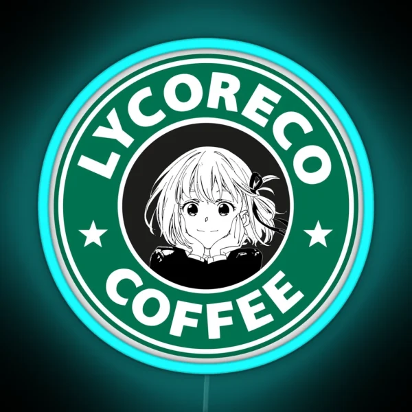 Nishikigi Chisato Lycoris Recoil RGB Neon Sign