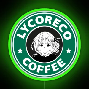 Nishikigi Chisato Lycoris Recoil RGB Neon Sign