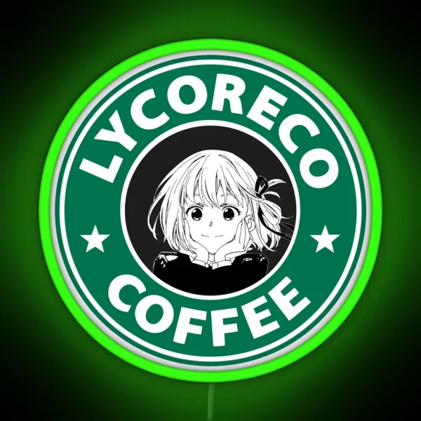 Nishikigi Chisato Lycoris Recoil RGB Neon Sign