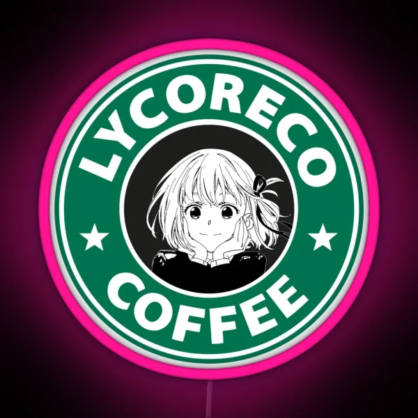 Nishikigi Chisato Lycoris Recoil RGB Neon Sign