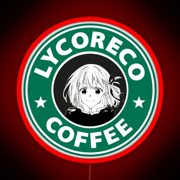 Nishikigi Chisato Lycoris Recoil RGB Neon Sign