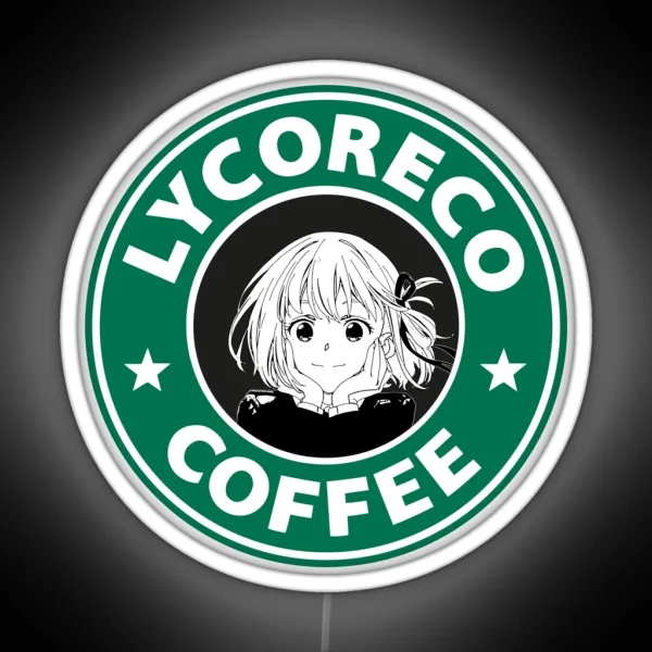 Nishikigi Chisato Lycoris Recoil RGB Neon Sign