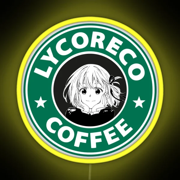 Nishikigi Chisato Lycoris Recoil RGB Neon Sign