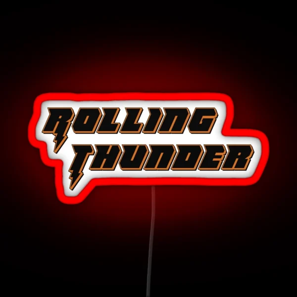 Nishinoya Rolling Thunder RGB Neon Sign