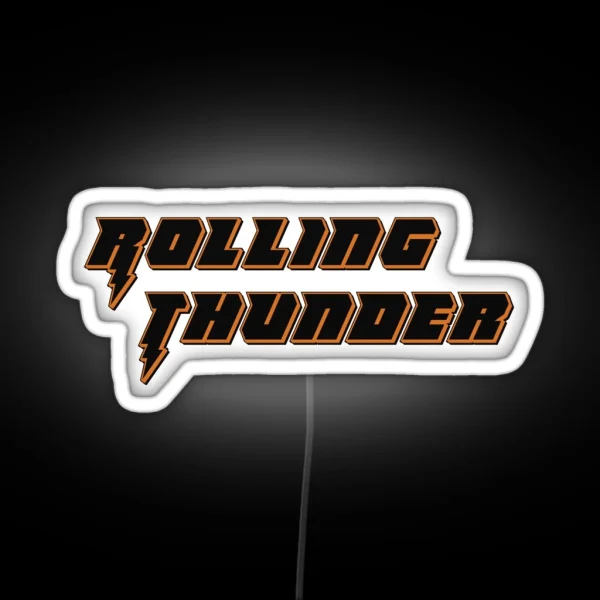 Nishinoya Rolling Thunder RGB Neon Sign