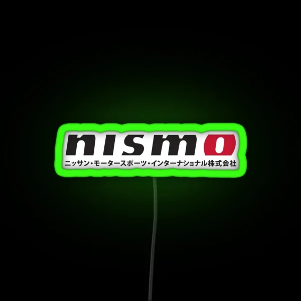 Nismo Kanji RGB Neon Sign