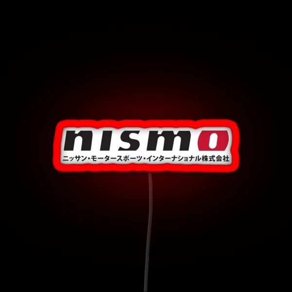 Nismo Kanji RGB Neon Sign